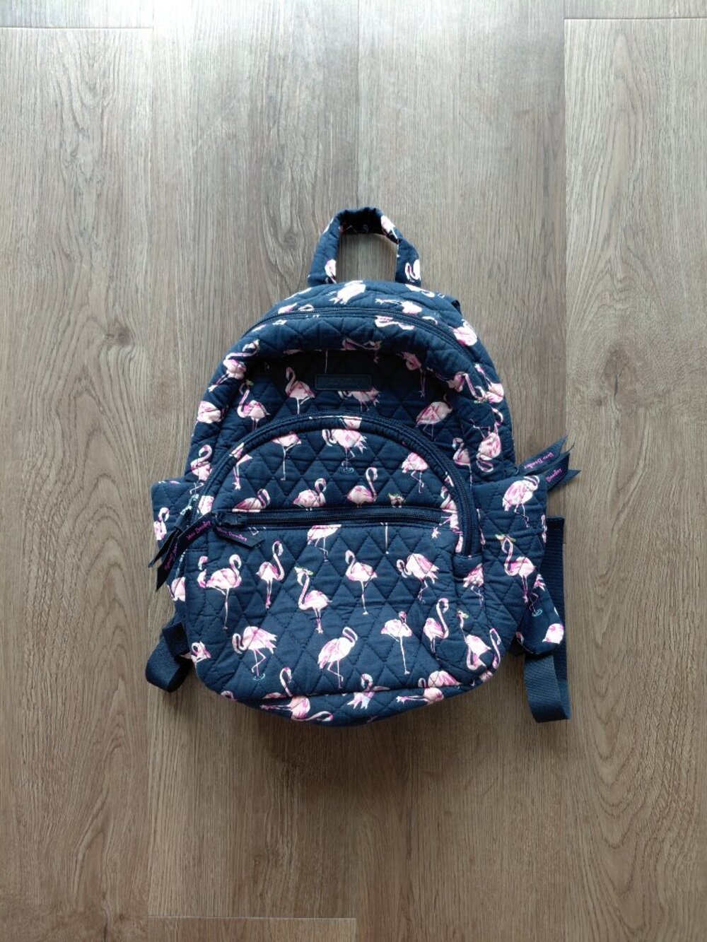 Vera Bradley Flamingo Pattern Mini Backpack